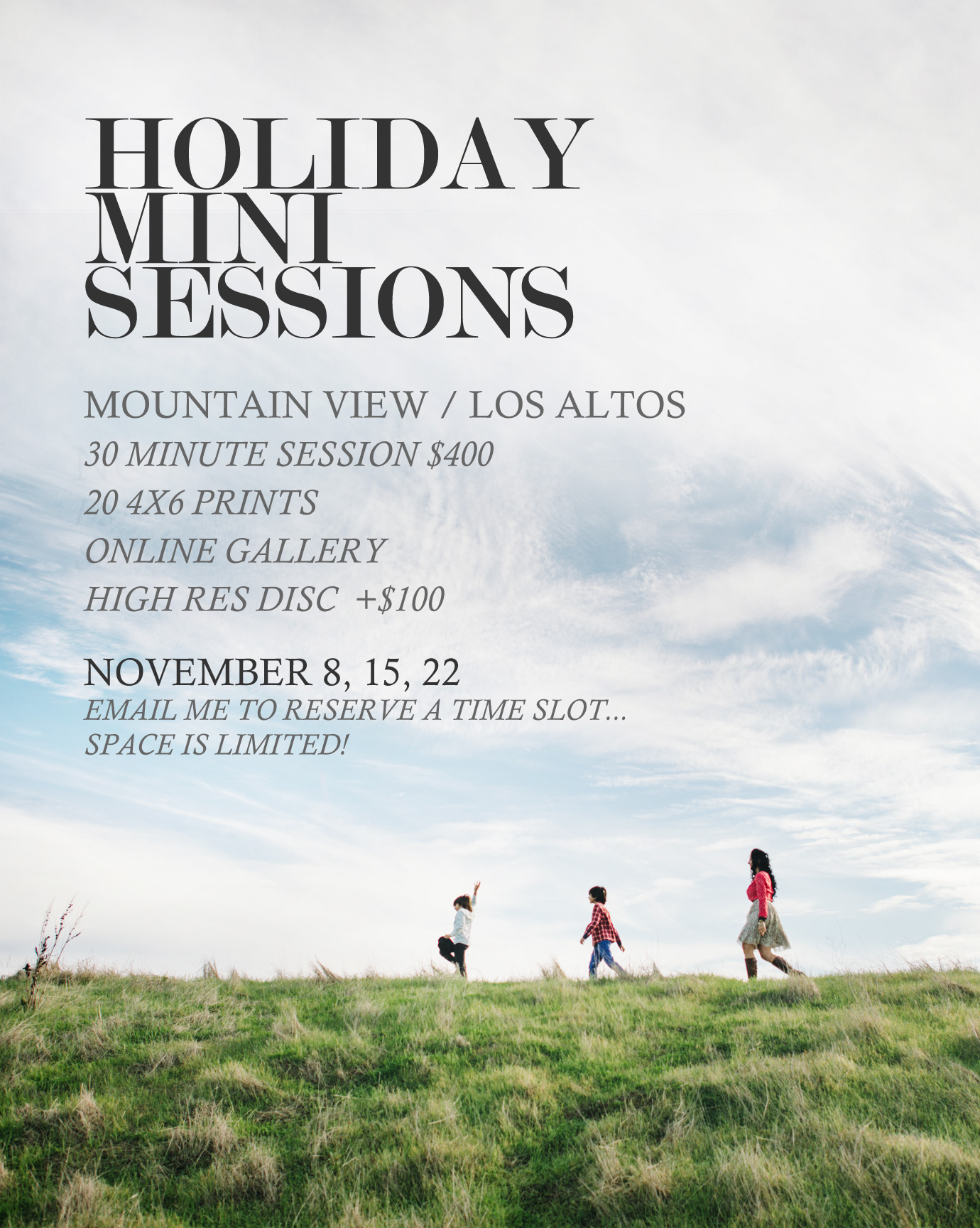 Holiday Sessions 
